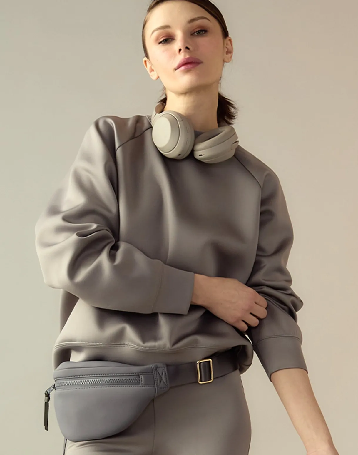 Bonded Pullover Sweatshirt