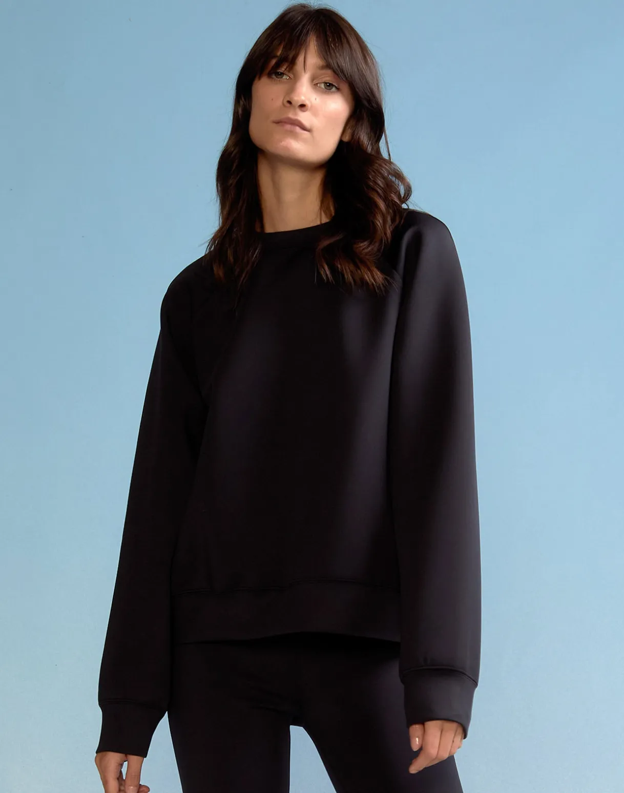 Bonded Pullover Sweatshirt