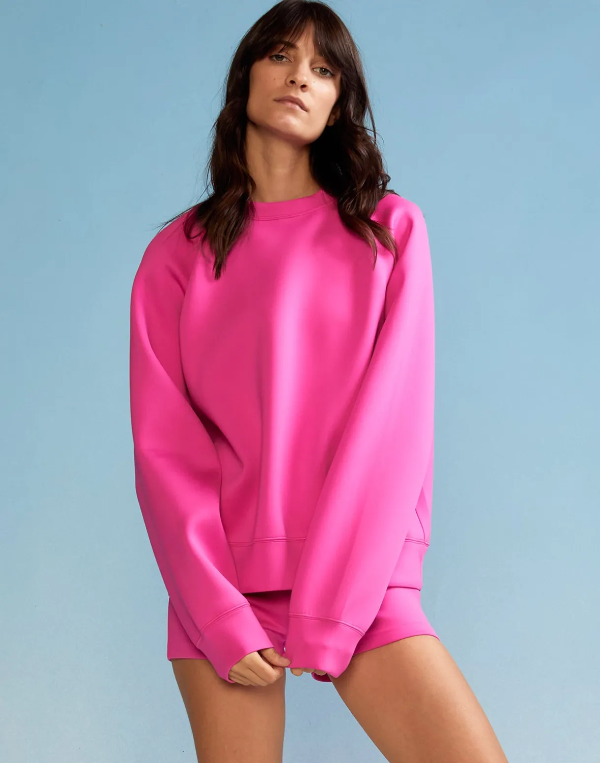 Bonded Pullover Sweatshirt