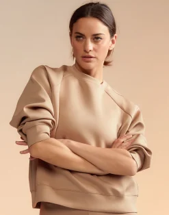 Bonded Pullover Sweatshirt