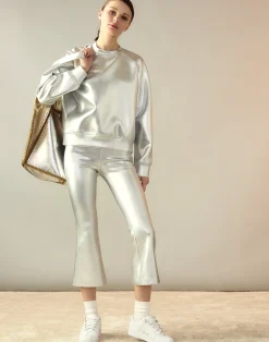Bonded Pullover Sweatshirt