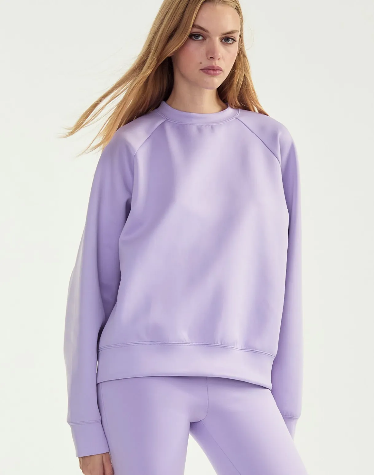 Bonded Pullover Sweatshirt