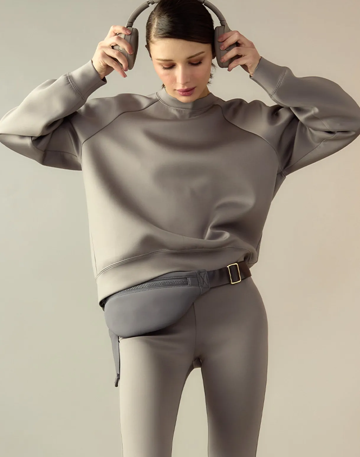 Bonded Pullover Sweatshirt