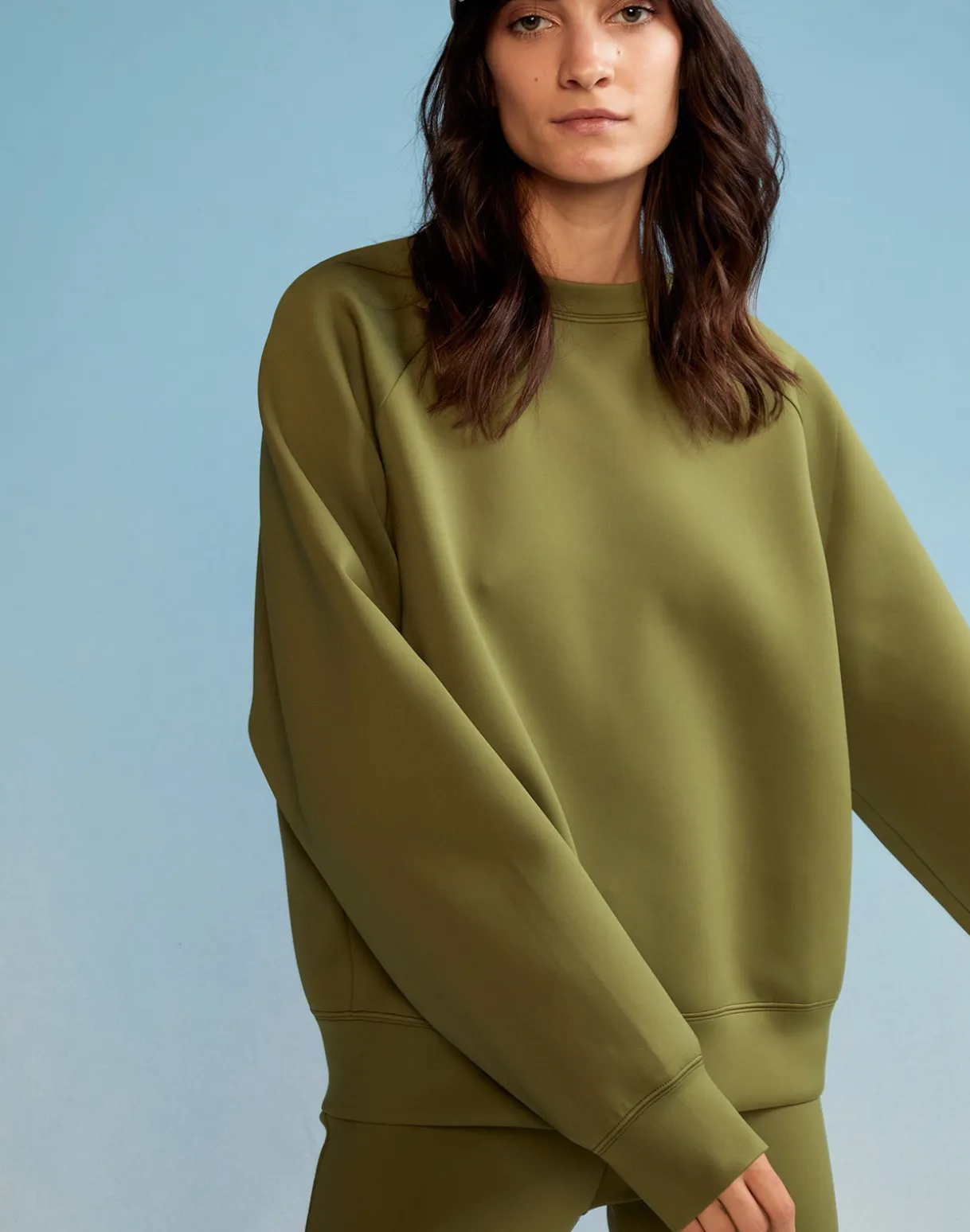 Bonded Pullover Sweatshirt
