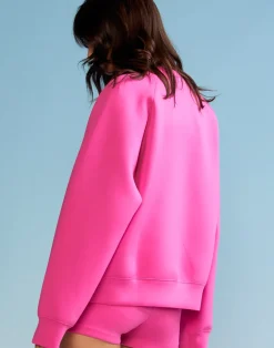 Bonded Pullover Sweatshirt