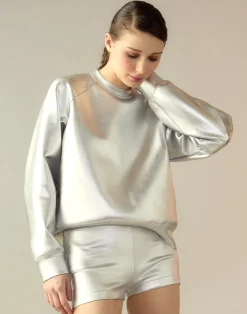 Bonded Pullover Sweatshirt