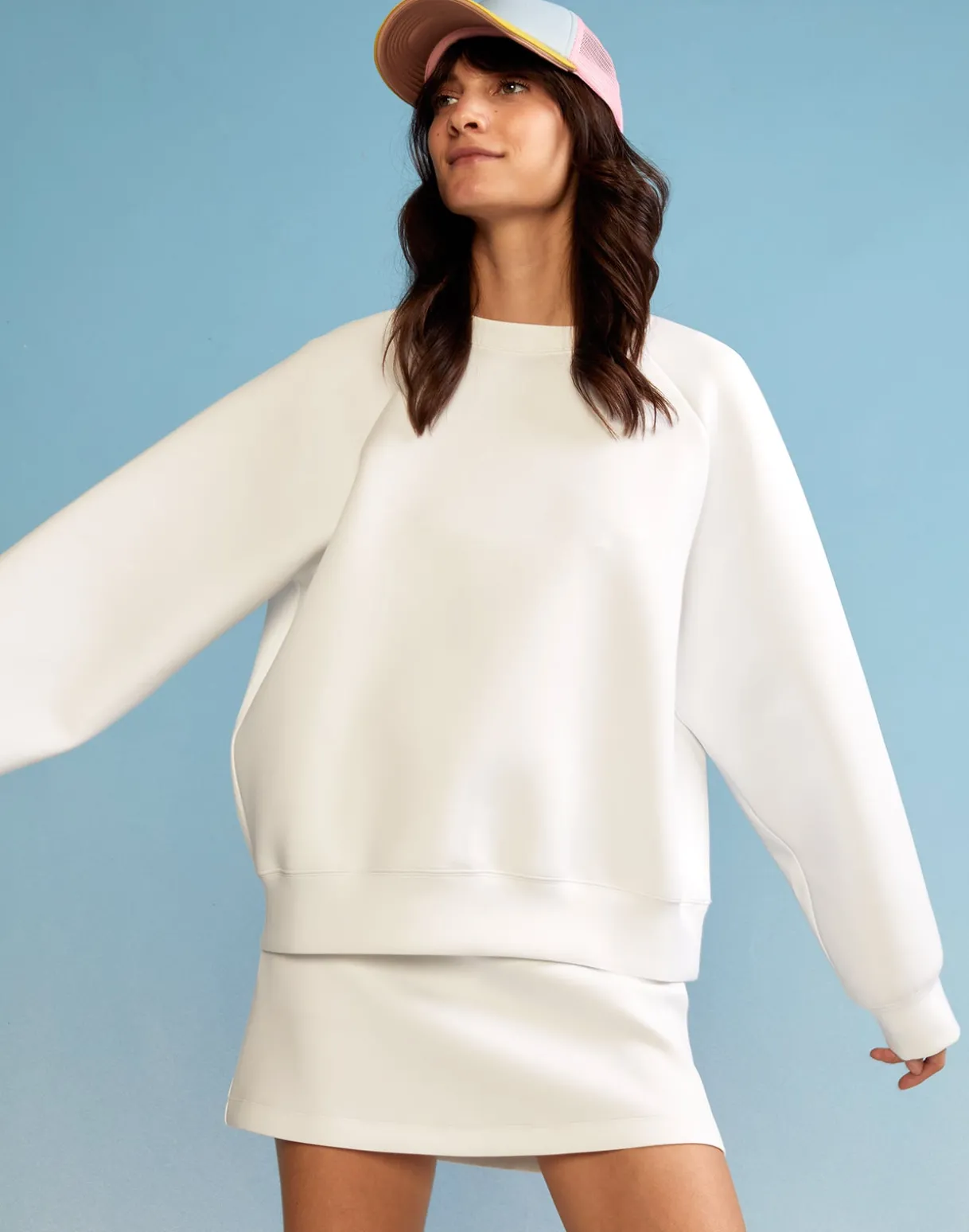 Bonded Pullover Sweatshirt