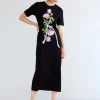 Bouquet Ribbon Tee Dress