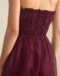 Buckle Up Silk Organza Dress