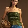 Buckle Up Silk Organza Top