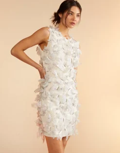 Butterfly Embellished Dress