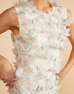 Butterfly Embellished Dress