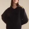 Button Up Sweatshirt