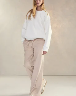 Button Up Sweatshirt