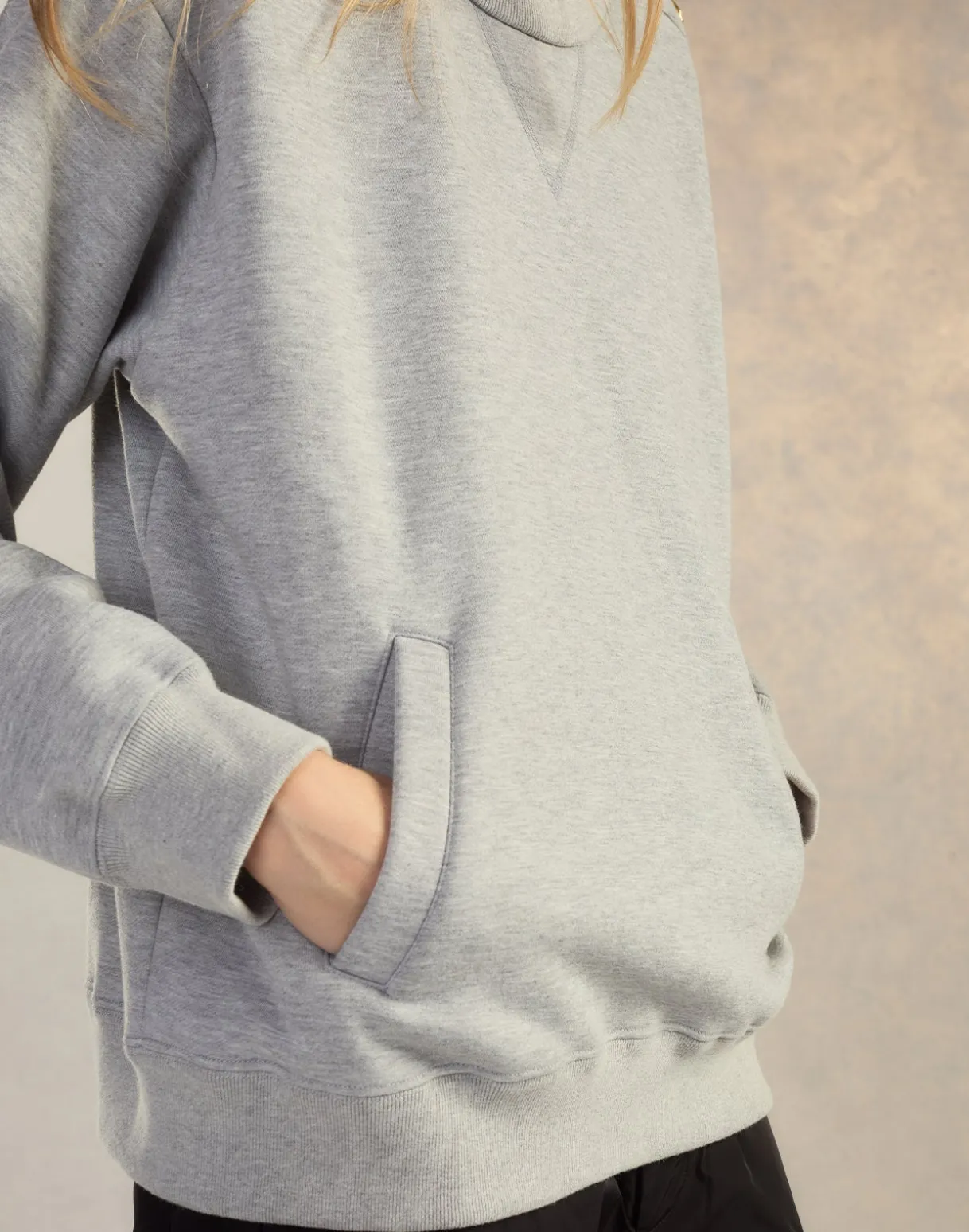 Button Up Sweatshirt
