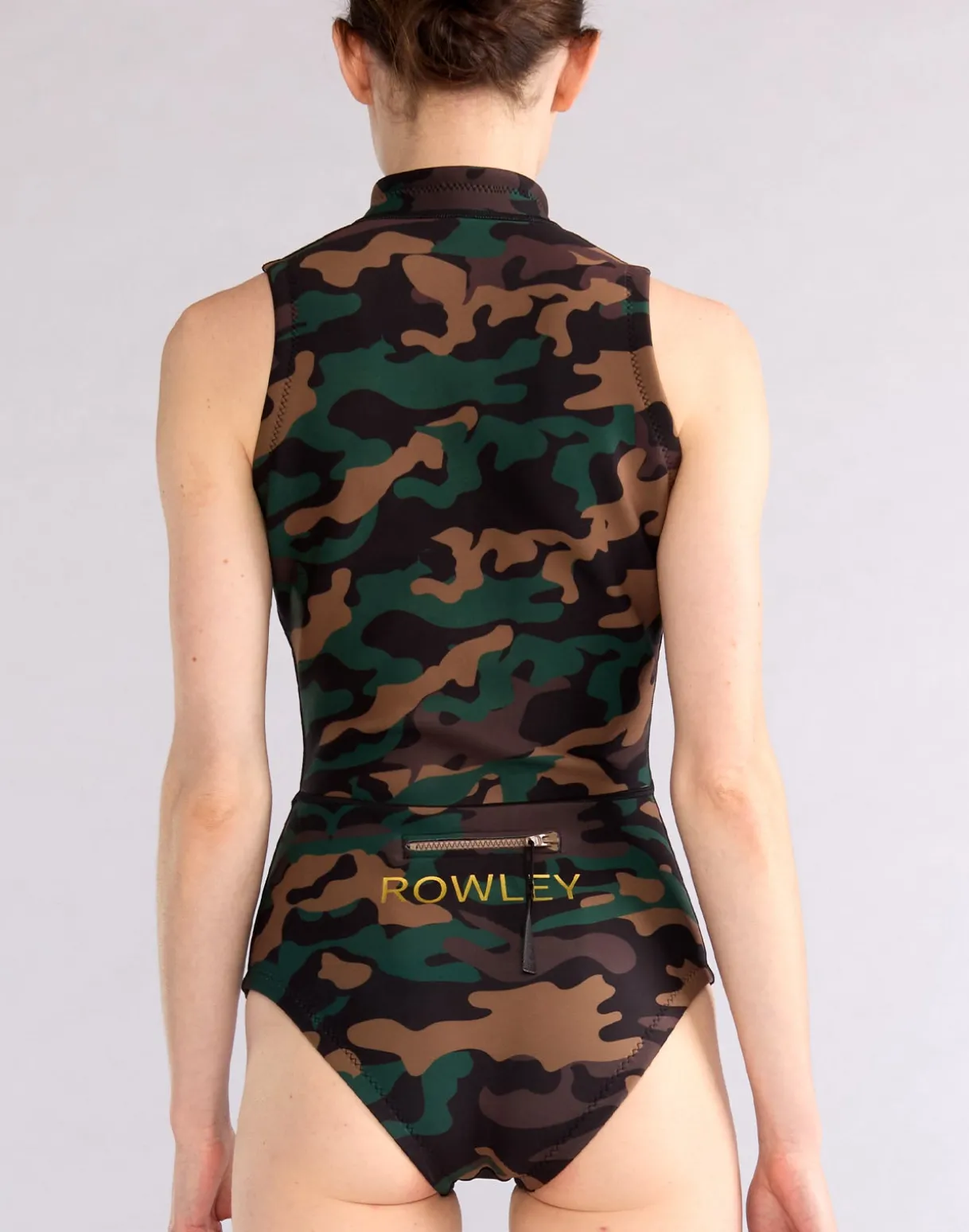 Camo Sleeveless Wetsuit
