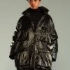 Cargo Pocket Puffer Coat