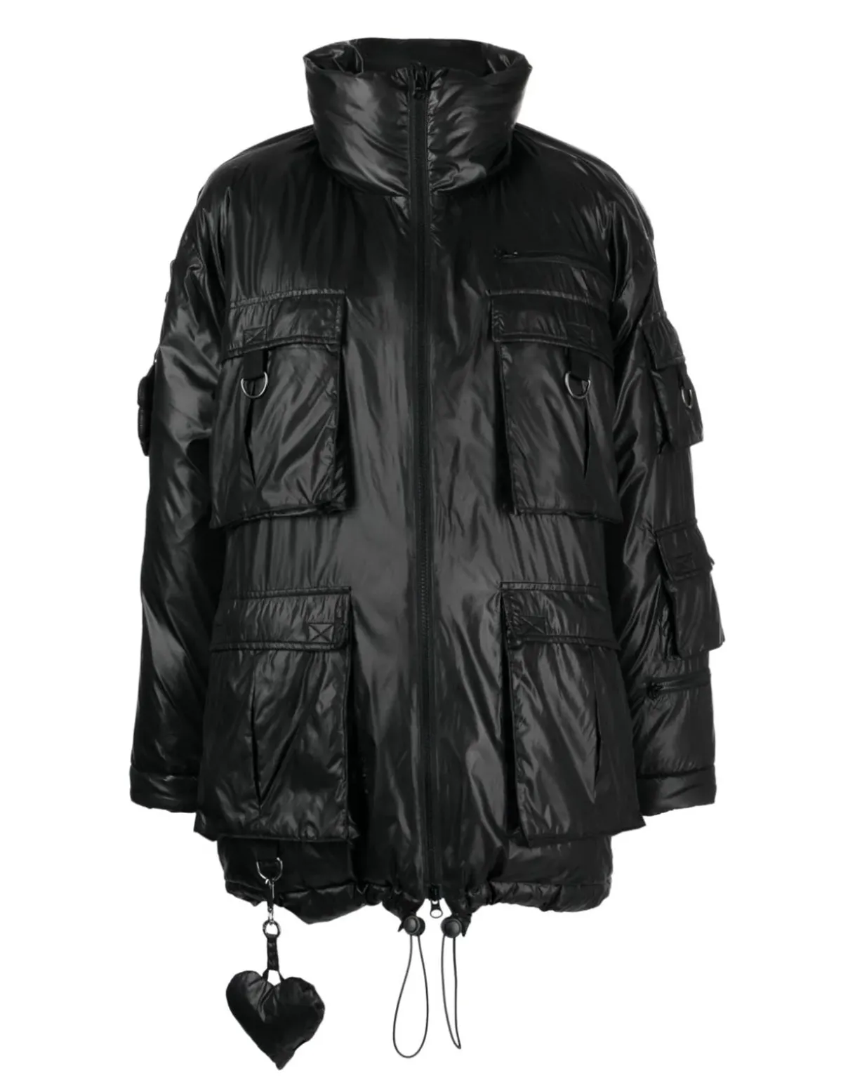 Cargo Pocket Puffer Coat