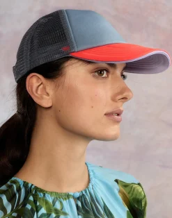 Colorblock Trucker Hat