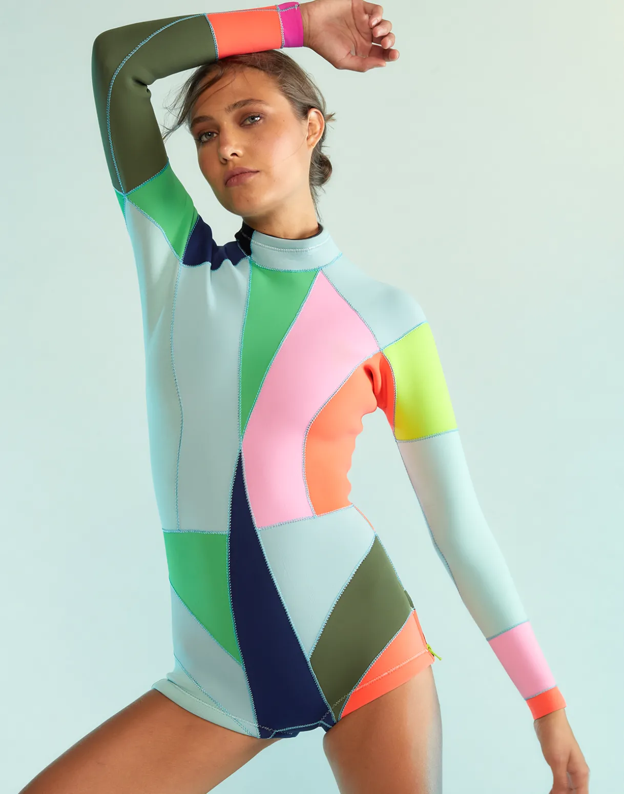 Colorblock Wetsuit