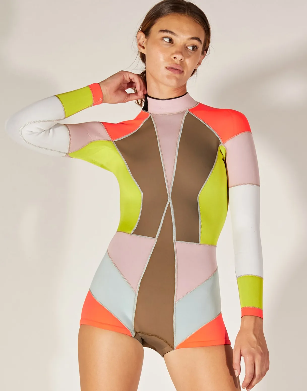 Colorblock Wetsuit