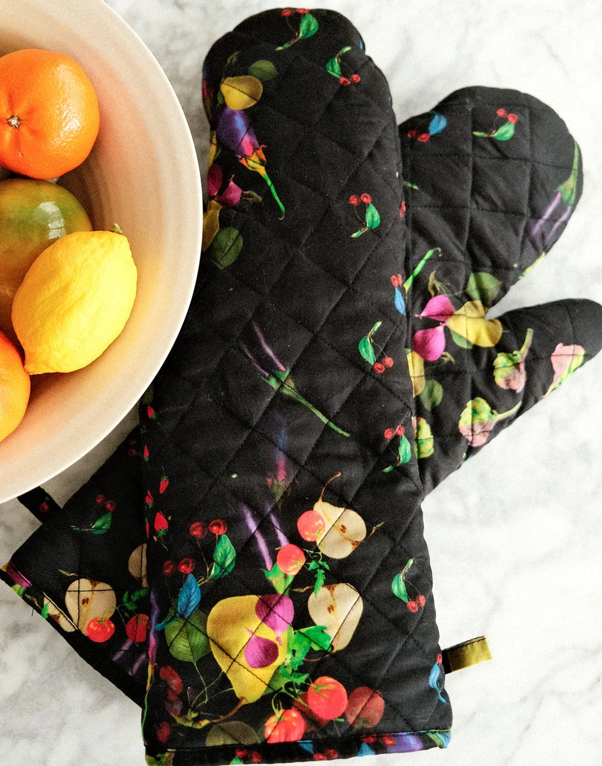 CR x Kit Quilted Oven Mitt