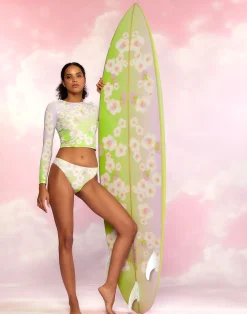 Custom 7' Surfboard - Cheery Blossom