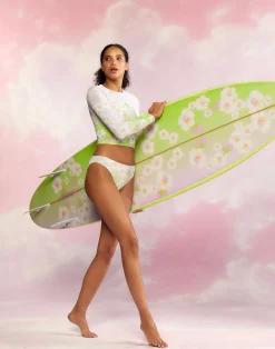 Custom 7' Surfboard - Cheery Blossom