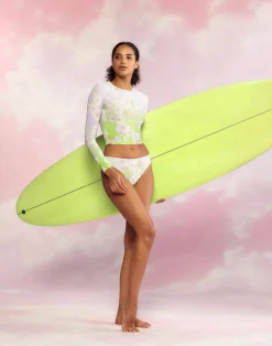 Custom 7' Surfboard - Cheery Blossom