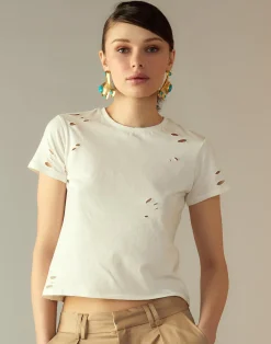 Distressed Tee