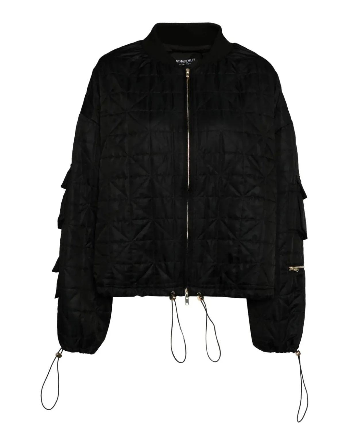 Downtown Quilted Bomber Jacket