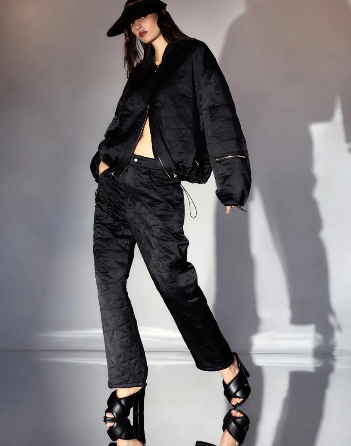 Downtown Quilted Horseshoe Pant