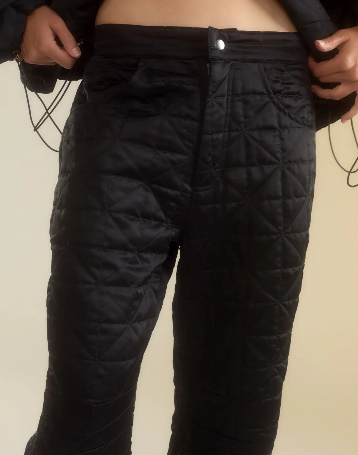 Downtown Quilted Horseshoe Pant