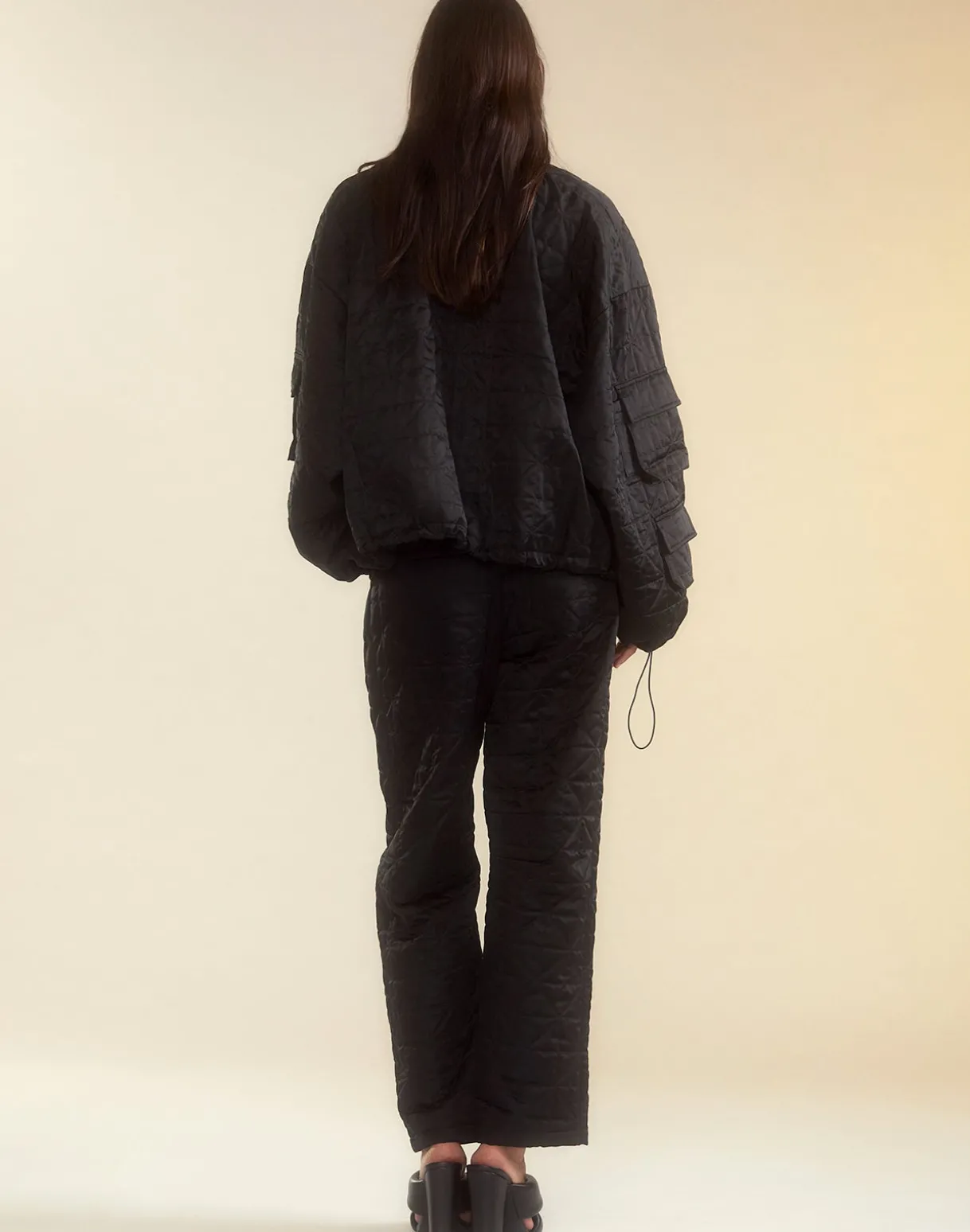 Downtown Quilted Horseshoe Pant