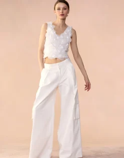 Elle Embellished Hearts Top