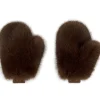 Faux Fur Oversized Mittens