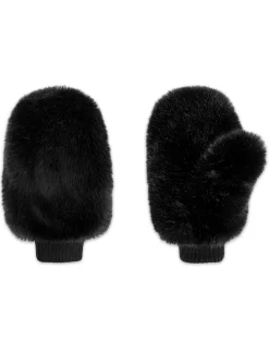 Faux Fur Oversized Mittens