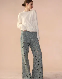 Flora Cutout Jeans