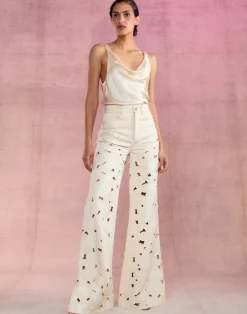 Flora Cutout Jeans