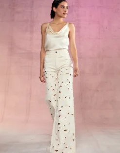 Flora Cutout Jeans