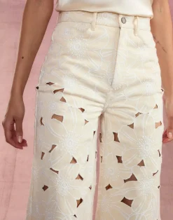 Flora Cutout Jeans