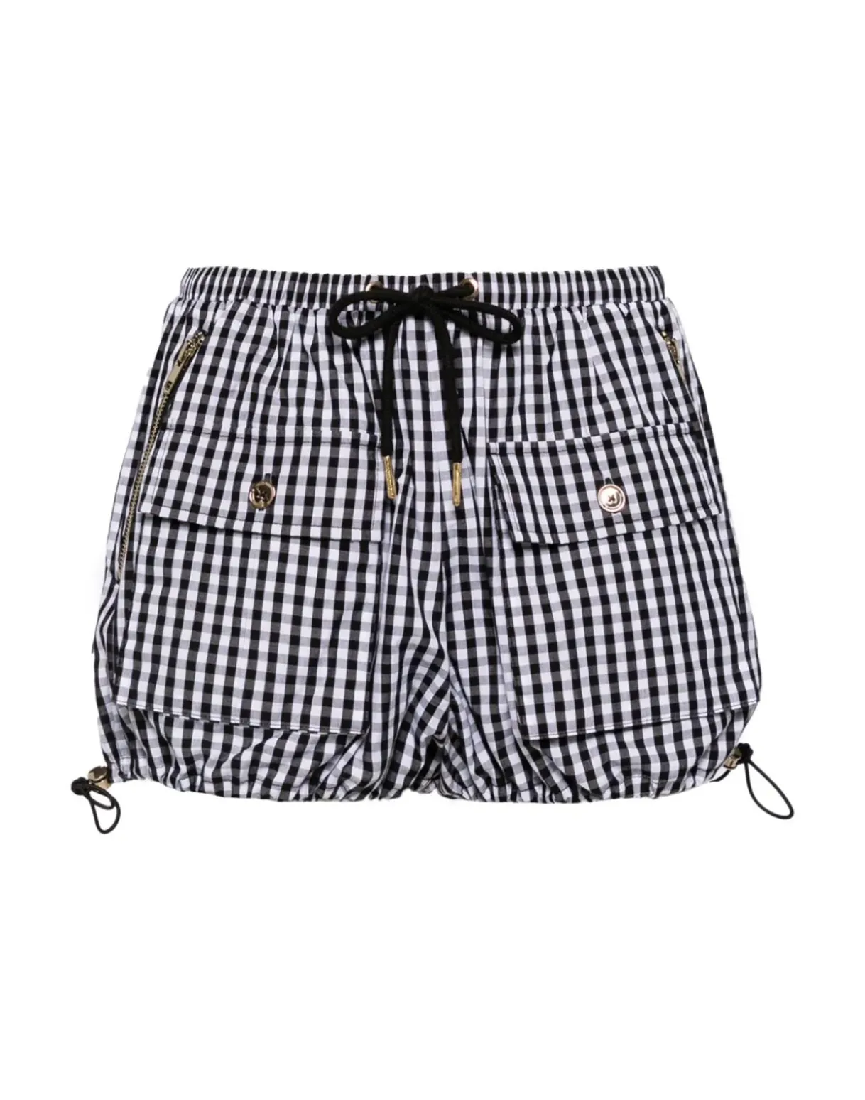 Geneva Gingham Cargo Shorts