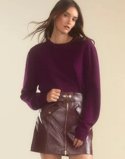 Harper Vegan Leather Skirt