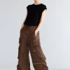 Houndstooth Cargo Pants