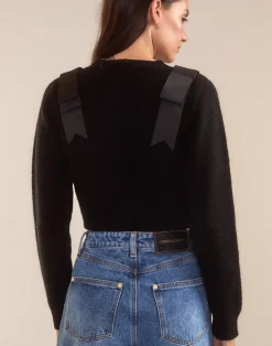 Ivy Cropped Wool Cardigan