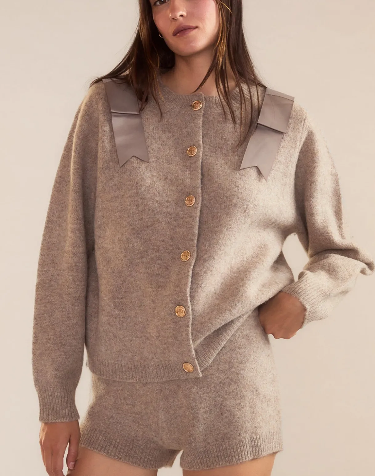 Ivy Wool Knit Short
