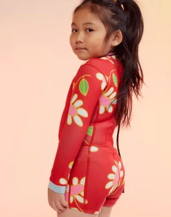 Kids Floral Wetsuit
