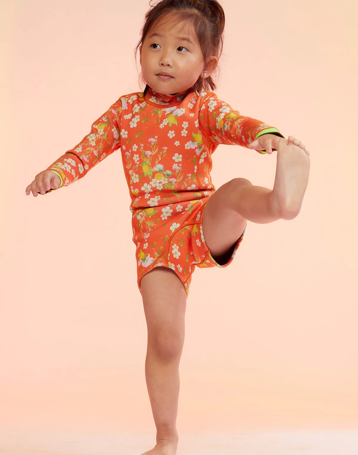 Kids Floral Wetsuit