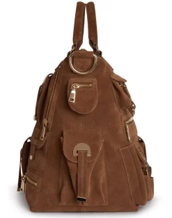 Leather Cargo Pocket Bag