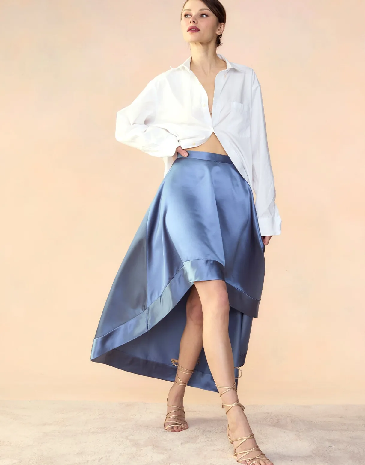 Livia Satin Skirt